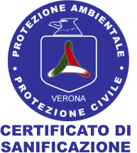 CERTIFICATO DI  SANIFICAZIONE