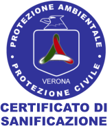 CERTIFICATO DI  SANIFICAZIONE